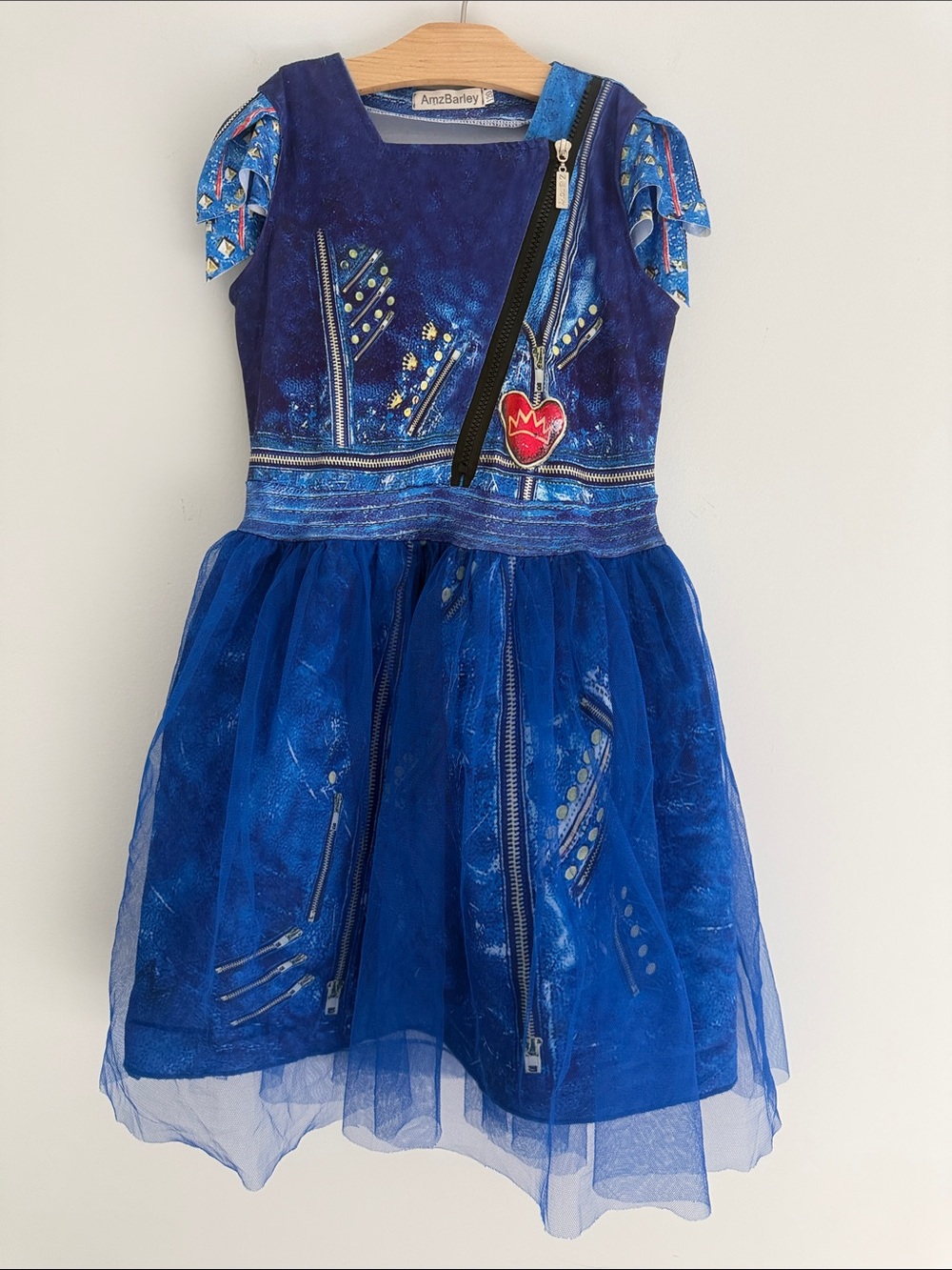 Disney's Descendants Evie Costume Cosplay Girl Small 7-8 years